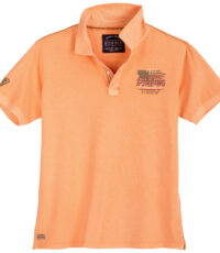 Redfield grote maat poloshirt korte mouw amber California Surfing 3XL 4XL 5XL 6XL