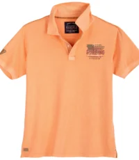 Redfield grote maat poloshirt korte mouw amber California Surfing 3XL 4XL 5XL 6XL