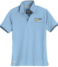 Redfield grote maat poloshirt korte mouw blauw California Surfing