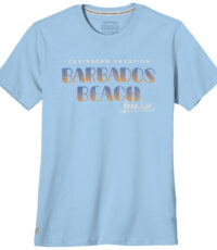 Redfield t-shirt grote maat ronde hals blauw Barbados Beach 3XL t/m 10XL