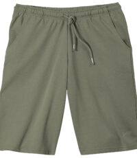 Grote maat korte joggingbroek groen