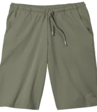 Grote maat korte joggingbroek groen