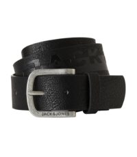 Jack & Jones riem 37mm breed zwart