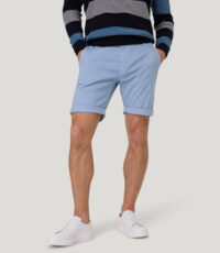 Pioneer grote maat stretch korte broek lichtblauw
