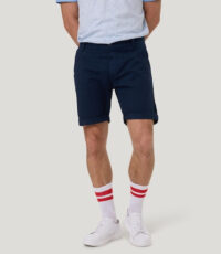 Pioneer grote maat stretch korte broek donkerblauw