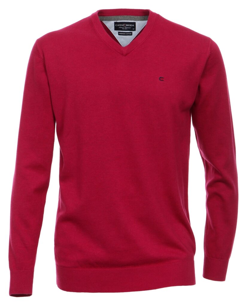 Casa Moda Trui Met Ronde Hals Organic Cotton 423980800-713 Zilver (1
