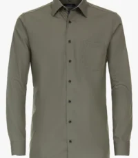 Casa Moda overhemd mouwlengte 7 groen
