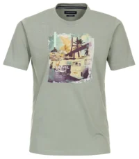 Casa Moda t-shirt grote maat groen Travel Guide