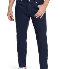 Pioneer 5 pocket zomer stretch jeans donkerblauw model Rando