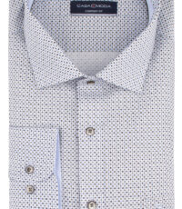 Casa Moda overhemd 72cm mouwlengte7 blauw design