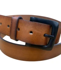 M.O.G. buffel lederen riem 4cm breed camel