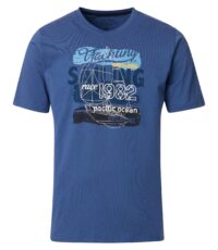 Redmond t-shirt korte mouw blauw Yachting