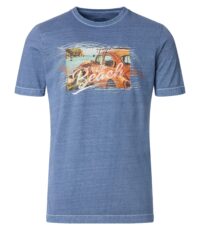 Redmond t-shirt korte mouw blauw volks wagen kever