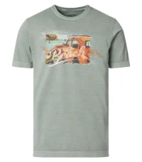 Redmond t-shirt korte mouw olijfgroen volks wagen kever