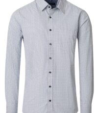 Casa Moda overhemd blauw en groen design