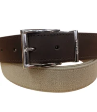 M.E.N.S stretch riem beige