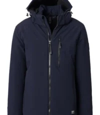 Casa Moda gevoerd winter stretch soft shell blauw