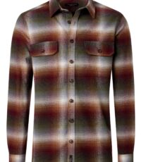 Casa Moda mouwlengte7 overhemdshirt brique