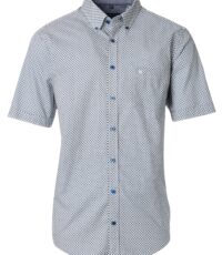 Casa Moda overhemd korte mouw fantasie design