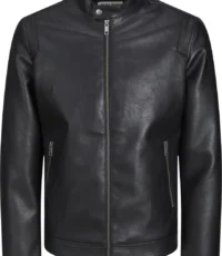 Jack & Jones kunst lederen jack zwart