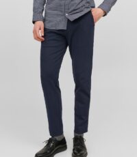 Jack & Jones stretch chino blauw