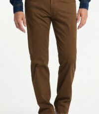 Pioneer jeans stretch camel structuurtje model Thomas