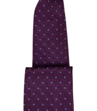 Stropdas paars en lila design