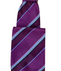 Stropdas paars en lila diagonaal design