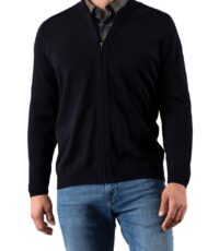 Maerz grote maat vest blauw