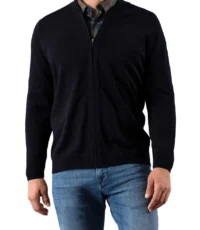 Maerz grote maat vest blauw