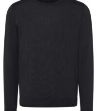 Maerz mouwlengte7 ronde hals trui zwart