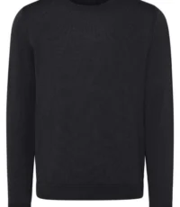 Maerz mouwlengte7 ronde hals trui zwart