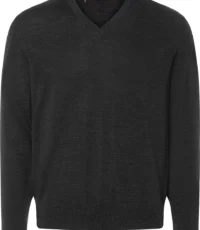Maerz mouwlengte7 v-hals trui donkergrijs