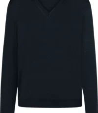 Maerz mouwlengte7 v-hals trui zwart 4XLT