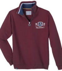 Redfield grote maat sweater bordeauxrood