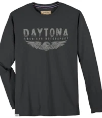 Redfield t-shirt lange mouw grote maat antracietgrijs Daytona