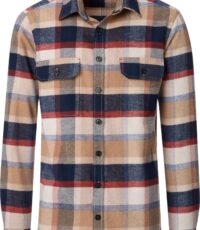 Casa Moda overshirt geruit 2 borstzakken