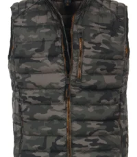 Casa Moda camouflage body warmer groen