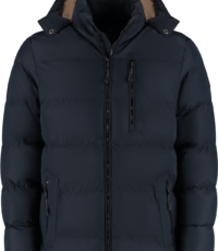 Pre End grote maat parka jack donkerblauw