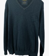 Casa Moda v-hals trui donkerblauw