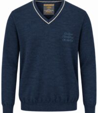 Casa Moda v-hals trui donkerblauw