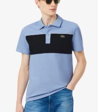 Lacoste grote maat poloshirt korte mouw blauw en donkerblauw