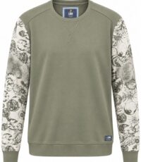 Lion sweater groen dessin