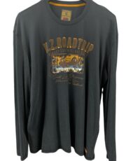 Redfield t-shirt lange mouw donkerblauw Road Trip