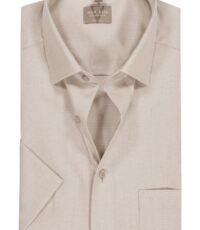Marvelis overhemd korte mouw beige design