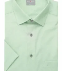 Marvelis overhemd korte mouw lichtgroen design