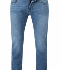 Pierre Cardin stretch jeans stonewashed blauw