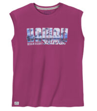Redfield mouwloos t-shirt fuchsia Hawaii 3XL t/m 8XL
