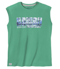 Redfield mouwloos t-shirt groen Hawaii 3XL t/m 8XL