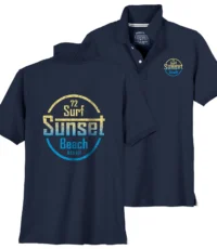 Redfield poloshirt donkerblauw Sunset Beach